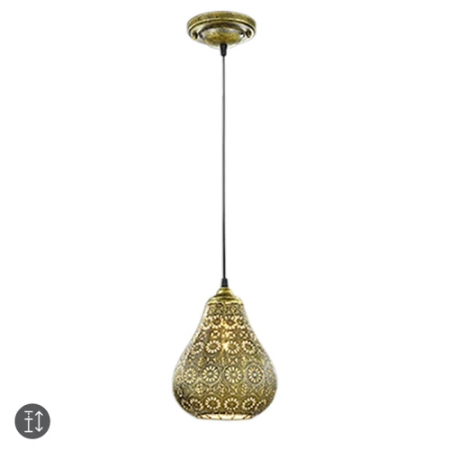 Lampa wisząca JASMIN Patyna E14  Trio 303700104 | 4017807286601  noxbox lampynox www.lampynox.pl