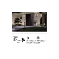 Lampa ogrodowa stojąca z czujnikiem ruchu i zmierzchu ADYA antracyt wys. 67cm. PIR LED 10W 3000K IP44 paulmann 94403 | 4000870944035 noxbox lampynox www.lampynox.pl