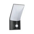 Kinkiet zewnętrzny z czujnikiem ruchu i zmierzchu ADYA antracyt PIR LED 10W 3000K IP44 paulmann 94402 | 4000870944028 noxbox lampynox www.lampynox.pl