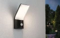 Kinkiet zewnętrzny z czujnikiem ruchu i zmierzchu ADYA antracyt PIR LED 10W 3000K IP44 paulmann 94402 | 4000870944028 noxbox lampynox www.lampynox.pl