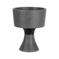 Lampa zewnętrzna z donicą Concrea czarny piaskowiec wys. 26cm. LED 5,5W 3000K IP65 paulmann 94503 | 4000870945032 noxbox lampynox www.lampynox.pl