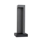 Concrea czarny piaskowiec wys. 45cm. LED 6,8W 3000K IP65 Lampa zewnętrzna stojąca