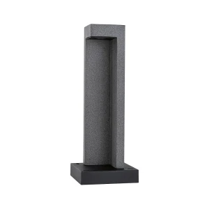 Concrea czarny piaskowiec wys. 45cm. LED 6,8W 3000K IP65 Lampa zewnętrzna stojąca
