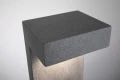 Lampa zewnętrzna stojąca Concrea czarny piaskowiec wys. 61cm. LED 6,8W 3000K IP65 paulmann 94502 | 4000870945025 noxbox lampynox www.lampynox.pl