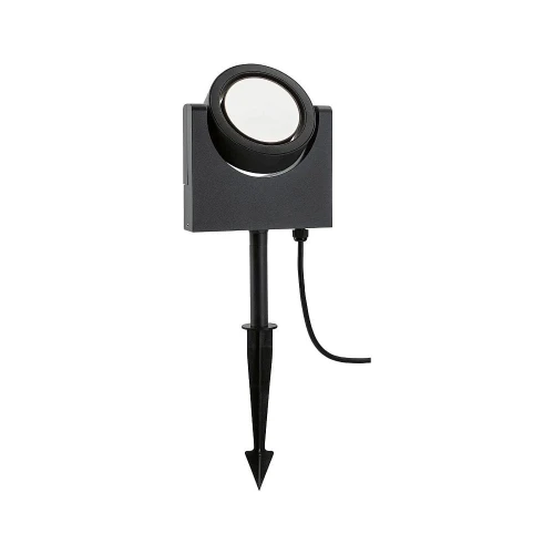 Reflektor ogrodowy z obrotową głowicą Swivea antracyt LED 8W 3000K IP44 paulmann 94408 | 4000870944080 noxbox lampynox www.lampynox.pl