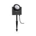 Reflektor ogrodowy z obrotową głowicą Swivea antracyt LED 8W 3000K IP44 paulmann 94408 | 4000870944080 noxbox lampynox www.lampynox.pl