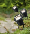 Zestaw trzech reflektorów ogrodowych 3 x Special Line czarny LED GU10 3,5W 3000K IP65 paulmann 98897 | 4000870988978 noxbox lampynox www.lampynox.pl