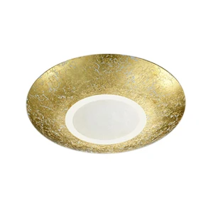 CHIROS Złota Led 12W 3000K Lampa sufitowa 