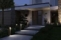 Lampa zewnętrzna stojąca Trabia drewno wys. 60cm. LED GU10 3,5W 3000K IP44 paulmann 94678 | 4000870946787 noxbox lampynox www.lampynox.pl