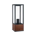 Lampa zewnętrzna stojąca Timba drewno wys. 40cm. E27 IP44 paulmann 94675 | 4000870946756 noxbox lampynox www.lampynox.pl