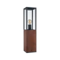 Lampa zewnętrzna stojąca Timba drewno wys. 60cm. E27 IP44 paulmann 94676 | 4000870946763 noxbox lampynox www.lampynox.pl