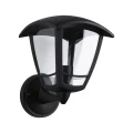 Kinkiet zewnętrzny Classic Curved czarny E27 IP44 paulmann 94391 | 4000870943915 noxbox lampynox www.lampynox.pl