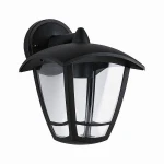 Classic Curved czarny E27 IP44 Kinkiet zewnętrzny