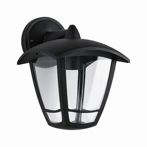 Kinkiet zewnętrzny Classic Curved czarny E27 IP44 paulmann 94392 | 4000870943922 noxbox lampynox www.lampynox.pl