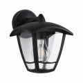 Kinkiet zewnętrzny Classic Curved czarny E27 IP44 paulmann 94392 | 4000870943922 noxbox lampynox www.lampynox.pl