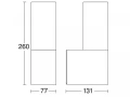 Kinkiet zewnętrzny L 605 antracyt LED 11,3W 3000K IP44 steinel 069506 | 4007841069506 noxbox lampynox www.lampynox.pl