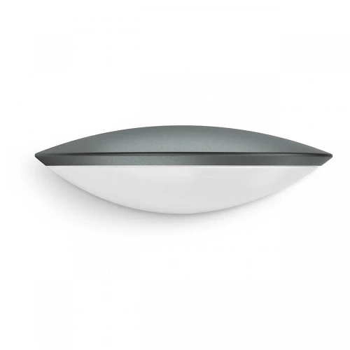 Kinkiet zewnętrzny z czujnikiem ruchu i zmierzchu zarządzany aplikacją L 825 SC Connect antracyt PIR LED 9,7W 3000K IP44 steinel 059903 | 4007841059903 noxbox lampynox www.lampynox.pl