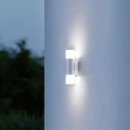 Kinkiet zewnętrzny z czujnikiem ruchu i zmierzchu L 910 S srebrny PIR LED 9,8W 3000K IP44 steinel 576219 | 4007841576219 noxbox lampynox www.lampynox.pl