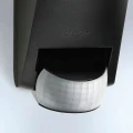 Kinkiet zewnętrzny z czujnikiem ruchu i zmierzchu L 585 S czarny PIR E27 IP44 steinel 005535 | 4007841005535 noxbox lampynox www.lampynox.pl