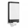 Kinkiet zewnętrzny z czujnikiem ruchu i zmierzchu L 240 S antracyt PIR LED 9,3W 3000K IP44 steinel 056506 | 4007841056506 noxbox lampynox www.lampynox.pl