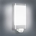 Kinkiet zewnętrzny z czujnikiem ruchu i zmierzchu L 240 S stalowy PIR LED 9,3W 3000K IP44 steinel 010461 | 4007841010461 noxbox lampynox www.lampynox.pl