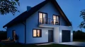 Kinkiet zewnętrzny z czujnikiem ruchu i zmierzchu L 240 S stalowy PIR LED 9,3W 3000K IP44 steinel 010461 | 4007841010461 noxbox lampynox www.lampynox.pl