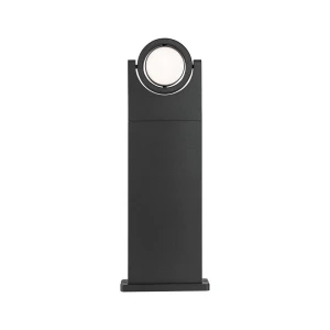 Swivea antracyt wys. 62,5cm.LED 8W 3000K IP44 Słupek ogrodowy z obrotową głowicą