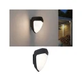 Kinkiet zewnętrzny ściemnialny z czujnikiem ruchu i zmierzchu Ikosea antracyt PIR LED 4,5W 3000K IP44 paulmann 94517 | 4000870945179 noxbox lampynox www.lampynox.pl
