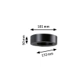 Kinkiet zewnętrzny odporny na sól morską RENGA antracyt LED 5W 3000K IP44 paulmann 94720 | 4000870947203 noxbox lampynox www.lampynox.pl