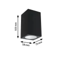 Kinkiet zewnętrzny FLAME antracyt LED 4W 2200K IP44 paulmann 94710 | 4000870947104 noxbox lampynox www.lampynox.pl