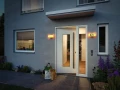 Kinkiet zewnętrzny z numerem domu ściemnialny sterowany aplikacją z czujnikiem ruchu i zmierzchu Sheera antracyt Smart Home Zigbee PIR LED DIM 6,5W 2200-3000K IP44 paulmann 94507 | 4000870945070 noxbox lampynox www.lampynox.pl