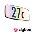 Kinkiet zewnętrzny z numerem domu ściemnialny sterowany aplikacją z czujnikiem ruchu i zmierzchu Sheera antracyt Smart Home Zigbee PIR LED RGBW DIM 6,5W 3000K IP44 paulmann 94508 | 4000870945087 noxbox lampynox www.lampynox.pl