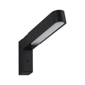Ito antracyt PIR LED 6W 3000K IP44 Kinkiet zewnętrzny regulowany z czujnikiem ruchu i zmierzchu