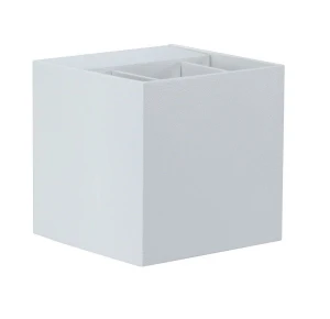 Cybo biały LED 2x3W 2700K IP65 Kinkiet zewnętrzny z regulowanym kątem świecenia