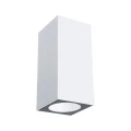 Kinkiet zewnętrzny FLAME biały LED 2x3,5W 3000K IP44 paulmann 94330 | 4000870943304 noxbox lampynox www.lampynox.pl