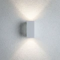 Kinkiet zewnętrzny FLAME biały LED 2x3,5W 3000K IP44 paulmann 94330 | 4000870943304 noxbox lampynox www.lampynox.pl