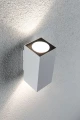 Kinkiet zewnętrzny FLAME biały LED 2x3,5W 3000K IP44 paulmann 94330 | 4000870943304 noxbox lampynox www.lampynox.pl