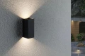Kinkiet zewnętrzny FLAME antracyt LED 2x2,8W 3000K IP44 paulmann 94326 | 4000870943267 noxbox lampynox www.lampynox.pl