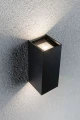 Kinkiet zewnętrzny FLAME antracyt LED 2x2,8W 3000K IP44 paulmann 94326 | 4000870943267 noxbox lampynox www.lampynox.pl