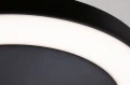Zewnętrzna lampa sufitowa odporna na sól morską z czujnikiem ruchu i zmierzchu Circula antracyt Ø32 cm. LED 14W 3000K IP44 paulmann 94526 | 4000870945261 noxbox lampynox www.lampynox.pl
