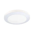 Zewnętrzna lampa sufitowa odporna na sól morską z czujnikiem ruchu i zmierzchu Circula beż Ø32 cm. PIR LED 14W 3000K IP44 paulmann 94528 | 4000870945285 noxbox lampynox www.lampynox.pl