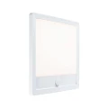 Zewnętrzna lampa sufitowo-ścienna odporna na sól morską z czujnikiem ruchu i zmierzchu Lamina biały PIR LED 14,5W 3000K IP44 paulmann 94663 | 4000870946633 noxbox lampynox www.lampynox.pl