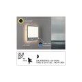 Zewnętrzna lampa sufitowo-ścienna odporna na sól morską z czujnikiem ruchu i zmierzchu Lamina biały PIR LED 14,5W 3000K IP44 paulmann 94663 | 4000870946633 noxbox lampynox www.lampynox.pl