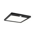 Lamina czarny PIR LED 14,5W 3000K IP44 Zewnętrzna lampa sufitowo-ścienna odporna na sól morską z czujnikiem ruchu i zmierzchu paulmann 94665 | 4000870946657 noxbox lampynox www.lampynox.pl