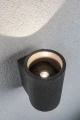 Kinkiet zewnętrzny Concrea czarny piaskowiec LED 6,8W 3000K IP65 paulmann 94500 | 4000870945001 noxbox lampynox www.lampynox.pl