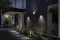 Kinkiet zewnętrzny Concrea czarny piaskowiec LED 6,8W 3000K IP65 paulmann 94500 | 4000870945001 noxbox lampynox www.lampynox.pl