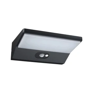 Ronea antracyt PIR LED 7,4W 3000K IP44 Kinkiet zewnętrzny z czujnikiem ruchu i zmierzchu