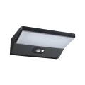 Kinkiet zewnętrzny z czujnikiem ruchu i zmierzchu Ronea antracyt PIR LED 3,4W panel solarny 3000K IP44 paulmann 94335 | 4000870943359 noxbox lampynox www.lampynox.pl