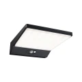 Kinkiet zewnętrzny z czujnikiem ruchu i zmierzchu Ronea antracyt PIR LED 5W panel solarny 3000K IP44 paulmann 94334 | 4000870943342 noxbox lampynox www.lampynox.pl