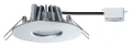 Oczko sufitowe AXON srebrny LED 4,4W 4000K IP44 paulmann 79667 | 4000870796672 noxbox lampynox www.lampynox.pl